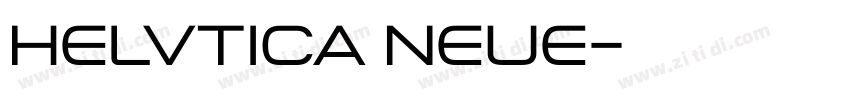 helvtica Neue字体转换 helvtica Neue字体转换